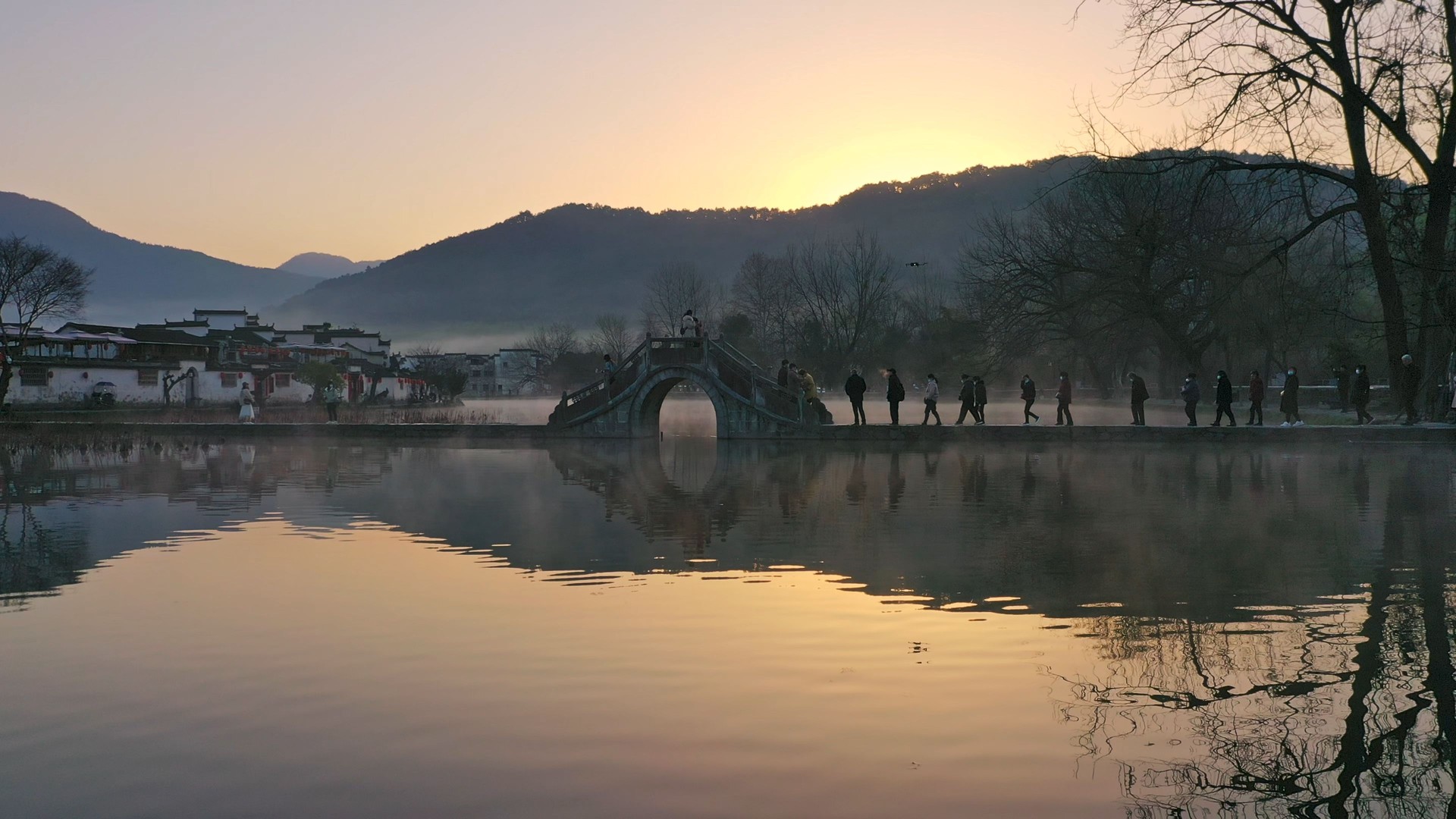 Hongcun Village In Huangshan,Anhui,China,Asia.